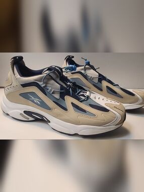 Reebok DMX 1200 CN7588 Grey Blue Sneakers Athletic Men"s